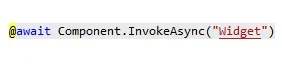 ViewComponent being called using C# razor syntax