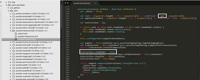 Aurelia - Bootstraping Process